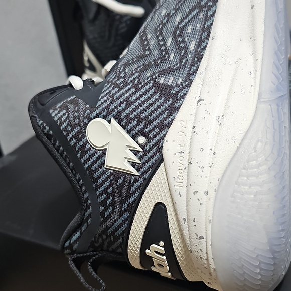 Moolah Neovolt Pro V2 Athletic Shoes - Black and White New Size 6 - Picture 6 of 13